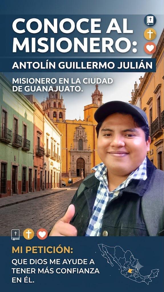 Presentación de Antolín Guillermo Julián